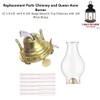 Light of Mine Replacement Parts Chimney and Queen Anne Burner