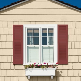 Glidden Total 1 gal. Brick Dust/Red Satin Exterior Paint with Primer