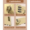 Mechanical Keyless Cabinet Lock, Cabinet Locks with Combination, Easy Installation