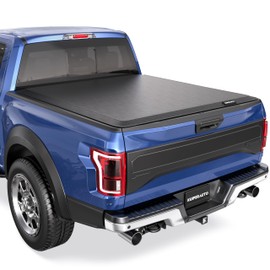 KUIPERAUTO Soft Roll-Up Truck Bed Tonneau Cover Compatible for 2009-2014 Ford F150 Styleside (Not for Flareside) 6'5" Bed