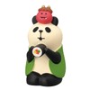 Decole ZFK-90664K Ehomaki Panda, Approx. 1.0 x 1.2 x 1.9 inches (25 x 30 x 48 mm)