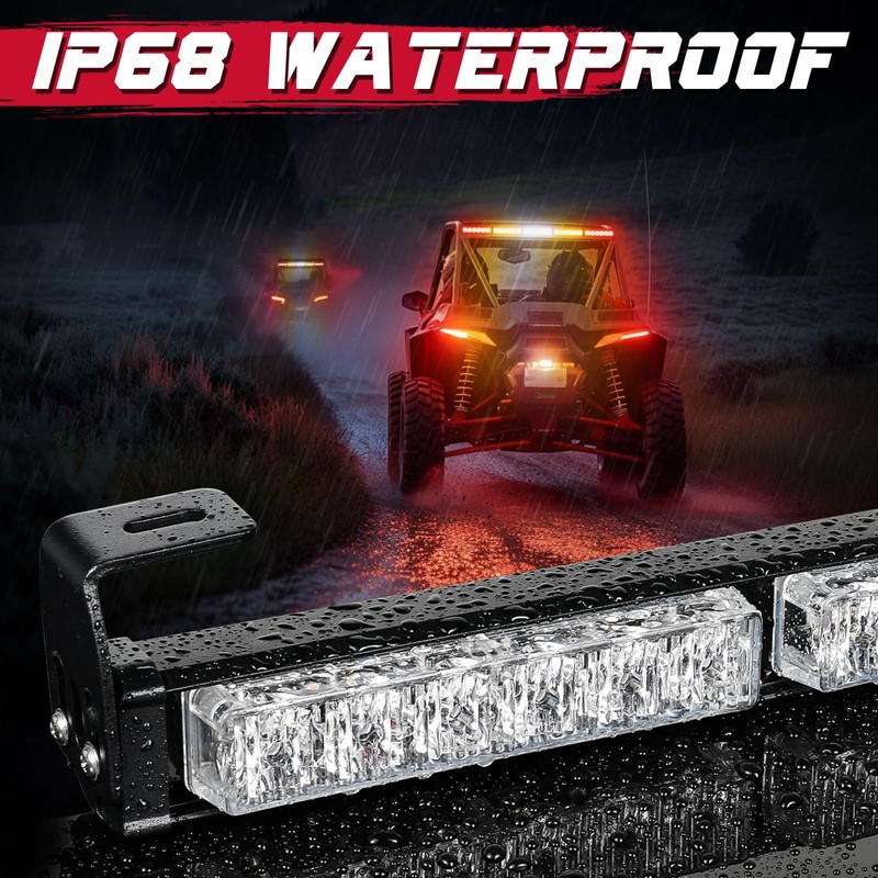 OFFROADTOWN 30'' LED Chase Light with Turn Signal Reverse &