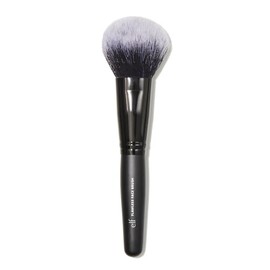 E.l.f. cosmetics Brocha para rostro perfecto, Negro/Blanco
