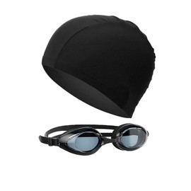 Mirhua Swim Goggles, High Definition, Waterproof, Anti-Fog, Diving Goggles, Adjustable, Wide Vision, Unisex (Set of 2)