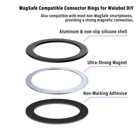 YENANA Connector Rings for Walabot DIY 2 & 2M – Precision Fit, Compatible with MagSafe