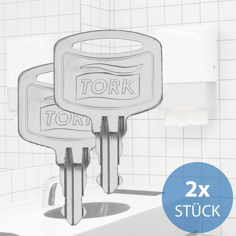 Fradon Lock Tork SCA 1100 Toilet Paper Holder Key, 2