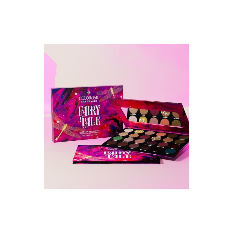 Colorbar Paleta de Sombras - Sombras Brillantes Pigmentadas - Resistente