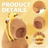 KQWVZ Capybara Cuddly Toy, 25 cm Capybara Plush Toy with