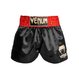 Venum, Classic Muay Thai Shorts, Men's, S, Red/Black/Gold