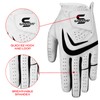 SAWANS Golf Glove Men Left Hand Right Non Slip Leather