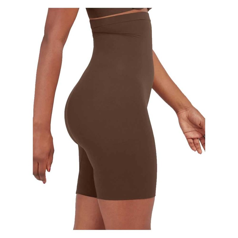 Spanx Women's Higher Power Short Waist Shapewear, chestnut brown