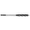 5Pcs Brad Point Drill Woodworking 4 Flute Cut Drilling Tool