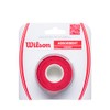 Wilson AbsorbX Pickleball Overgrip - 3 Pack, Red