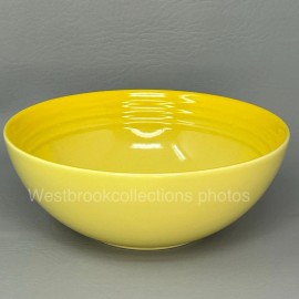 Le Creuset 1) Le Creuset Dinnerware VANCOUVER CEREAL BOWL ~ SOLEIL YELLOW ~ 6.25" ~ Seconds