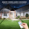 HYBEC - Solar Lamp with Motion Sensor, Motion Sensor Outdoor