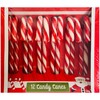 Christmas Candy Canes 1 Pack (12 Pieces) Classic Red and