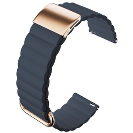 Monomam Smartwatch Belt Magnetic Leather, 20 mm, Faux Leather