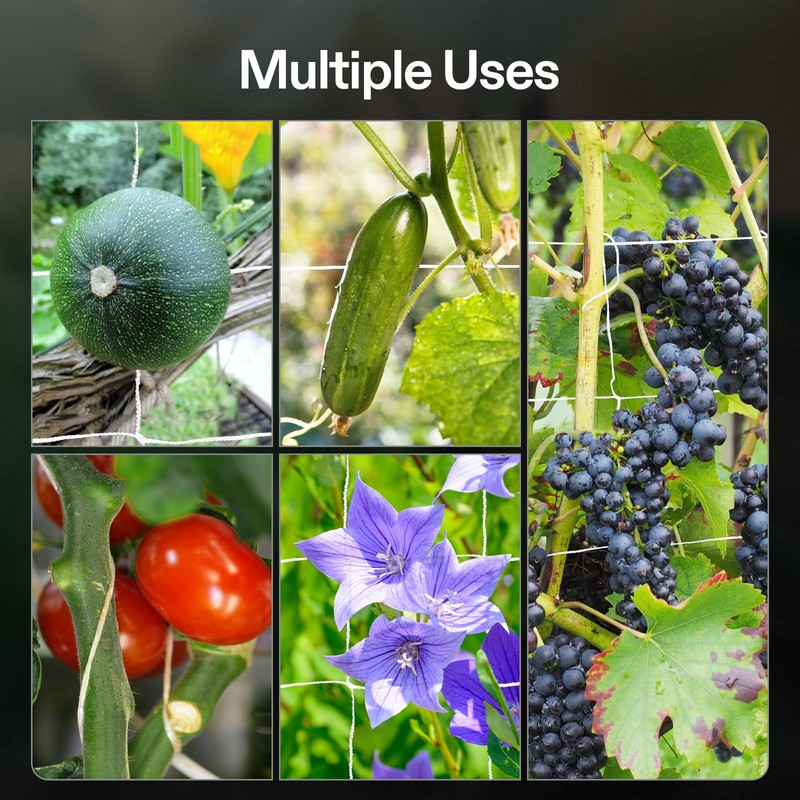 VIVOSUN Trellis Netting Heavy-duty Polyester 5'x30' 1 Pack