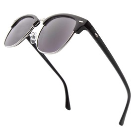 VITENZI Sunglasses with Readers for Men and Women Full Readers - Tivoli in Black 1.50