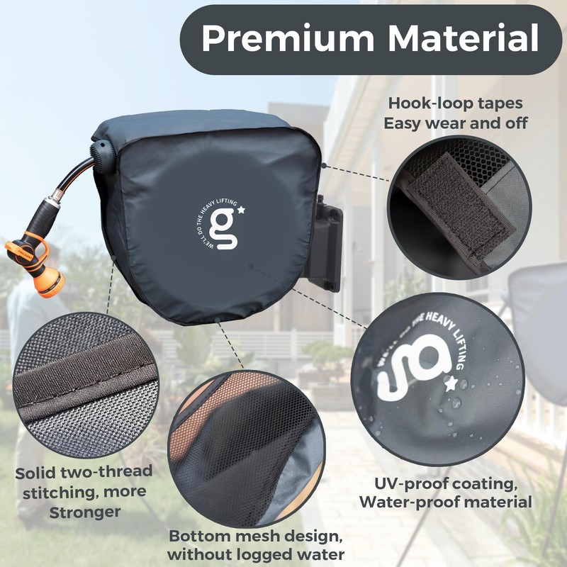 Giraffe Tools AW30/ AW25 Garden Hose Reel Cover UV Resistant,