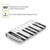 Head Case Designs Piano Keys Soft Gel Case Compatible With