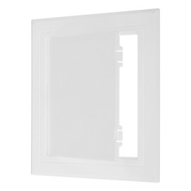 PATIKIL 7x7 inch(165x165mm) Removable Hinged Access Panel, ABS Plumbing Access Doors Easy Wall Hole Cover for Drywall Plumbing Electrical Cables Wiring, White