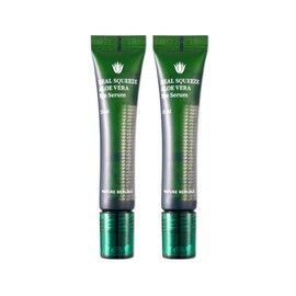 Nature Republic Aloe Real Squeeze Eye Serum Eyeball 15ml (2 x) / 네이처리퍼블릭 알로에 리얼 스퀴즈 아이 세럼 아이볼 15ml 2개