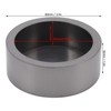 Graphite Crucible Professional Jewelry Metal Refining Mold Disk for Melting