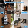 Magnetic Cup Holder, Heavy-Duty Anti-Fall Drink Holder with N38 Super