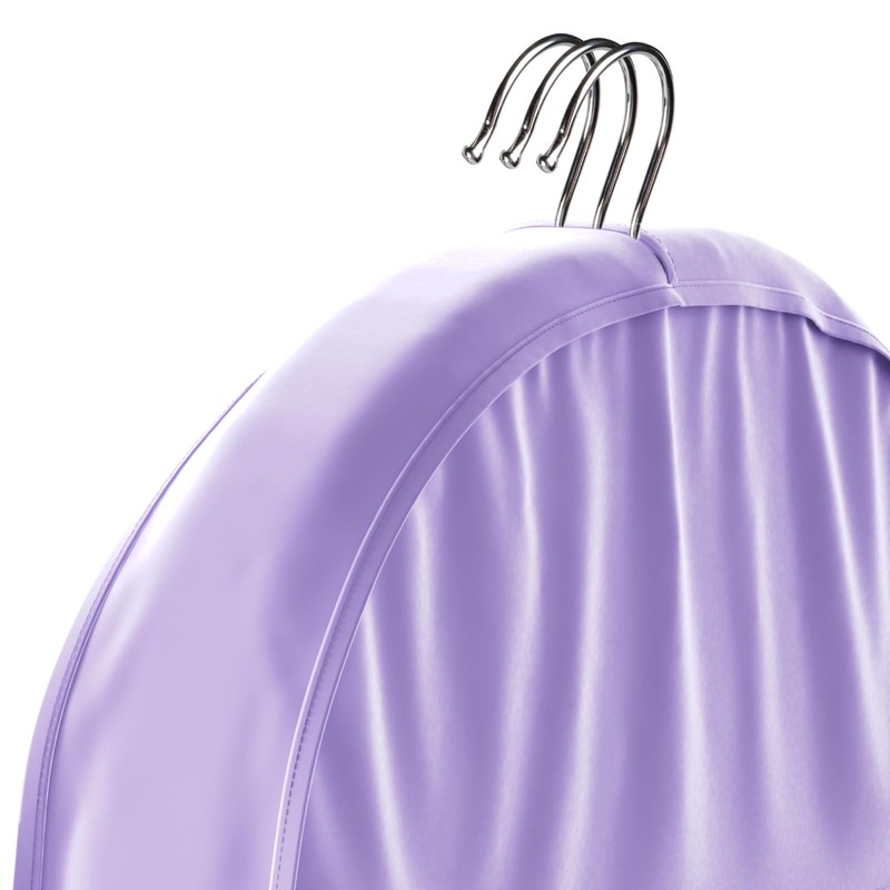 Univivi 12 Inch Satin Garment Shoulder Covers for Clothes (Set