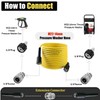 LycorTrade Pressure Washer Hose 50FT for Power Washer, 4200 PSI
