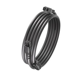 MOTOU 39.37in 4Pin AMS Lite Extension Cable for Bambu Lab A1 Series 3D Printer – Copper Core, Magnetic Ring Included (Not Compatible with X1 P1)