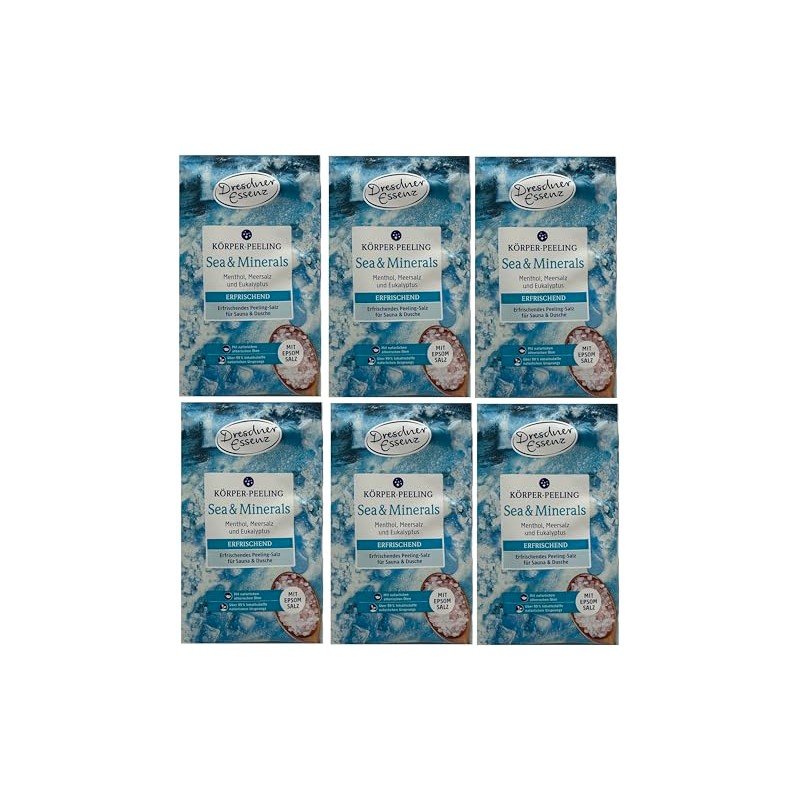 Dresdner Essenz Sea & Minerals Body Scrub 6 x 50