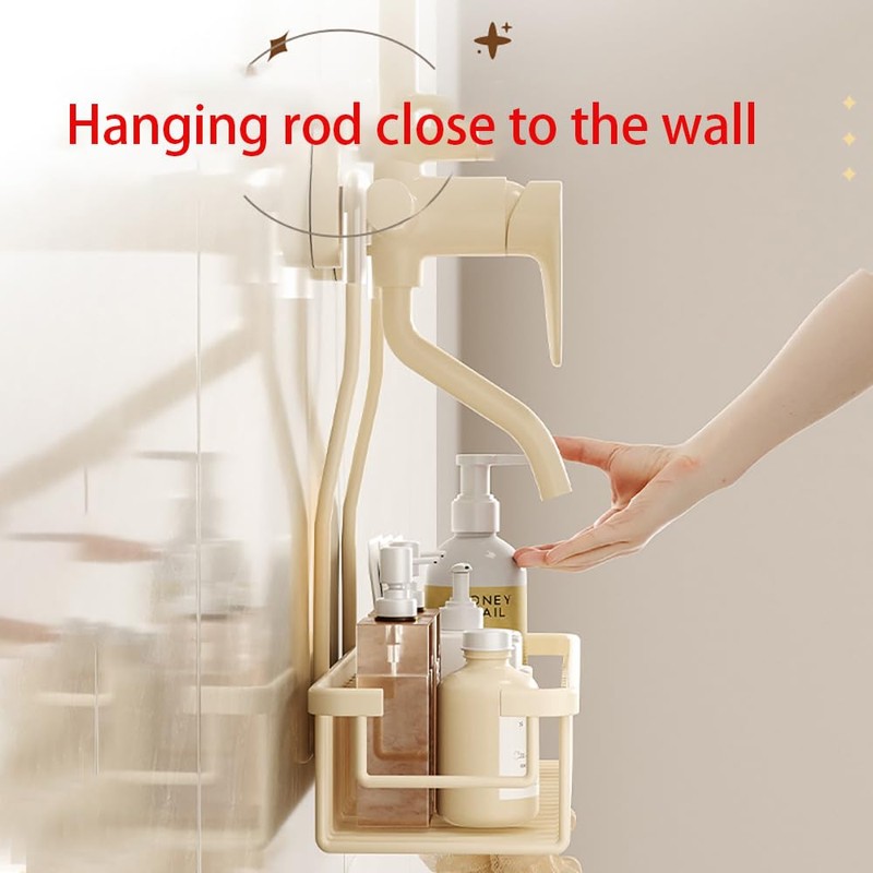 Vilemoon Hanging Shower Caddy Organizer - No Drilling Shower Organizer