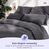 Wolkenfeld Cushion cover 70 x 90 cm, grey anthracite -