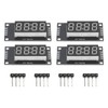 4 Sets Digital Tube Display Module LED 4 Digit 7