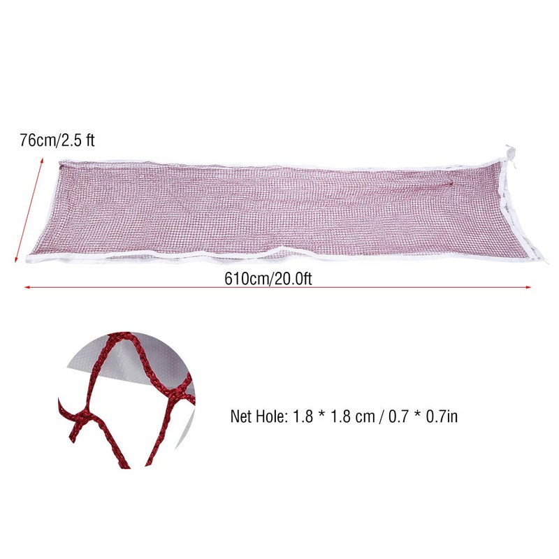 Alvinlite Badminton Tennis Net, Standard Size Portable Nylon Mesh Sports