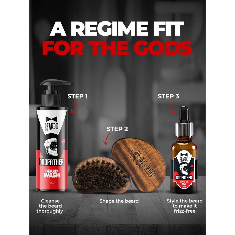 BEARDO GODFATHER Lite Beard & Moustache Oil - 30ml