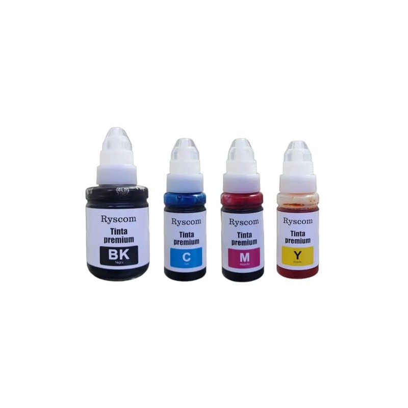 Ryscom Tinta Continua para Canon pixma G2110 G3110 G4110