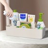 Baby Shower Caddy Plastic Nursery Portable Storage Organizer Caddy Tote