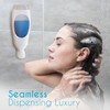 Squeezi 2 Unit Pack (Bright White) Wall Mounted Shower Dispenser