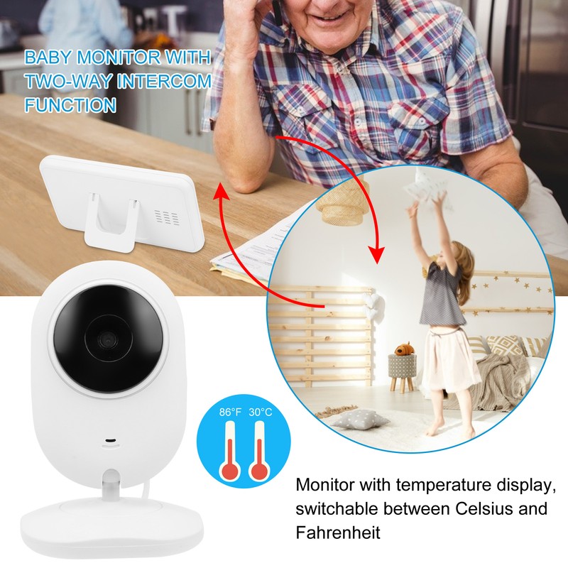 SP920 Camera Baby Monitor Digital Infant Camera TwoWay Audio Security