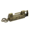 Pastlla 2 PCS Antique Chinese Lock Flower Bird Padlock Carved