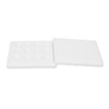 Ceramic Paint Palettes Pure Color Reusable Practical 12 Cavities Watercolor