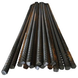 MCA 18 Inch Steel Rebar Stakes (20 Pack) – #4 Heavy-Duty 1/2" Diameter