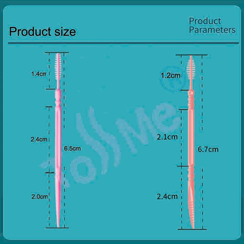 ToSSme® Disposable Plastic Toothpicks Dental Picks Portable Travel toothpicks Practical