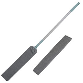 Wakiyaku Gap Brush, Stretchable Mop (Mop Body (with 1 Cloth) + Replacement Cloth)