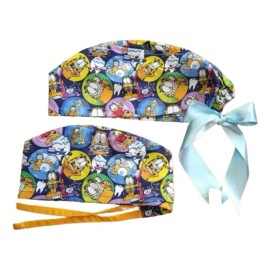 Gorro Quirurgico Antifluidos Resistente Cloro Garfield Gato
