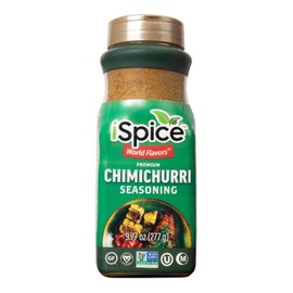 iSpice Blend | Chimichurri Seasoning | 9.77 oz | Mixed Spice & Seasoning | Bulk Size | Halal | Kosher (Chimichurri)