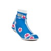 Duukies Unisex Children's Zebra Raspberry Socks (Pack of 1), blue,